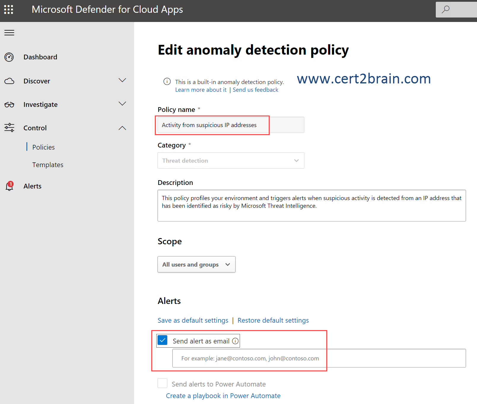 Microsoft Defender for Office 365 email entity page